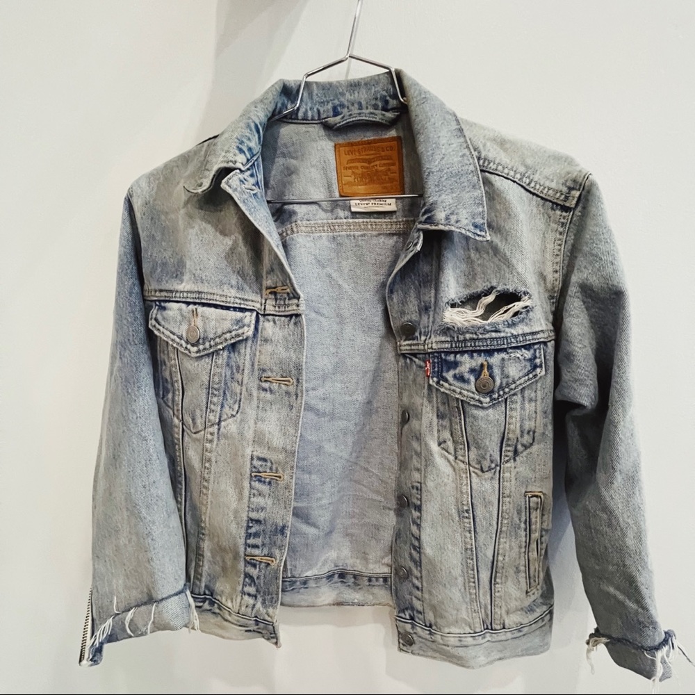 Levi’s Ex Boyfriend Trucker Denim Jacket